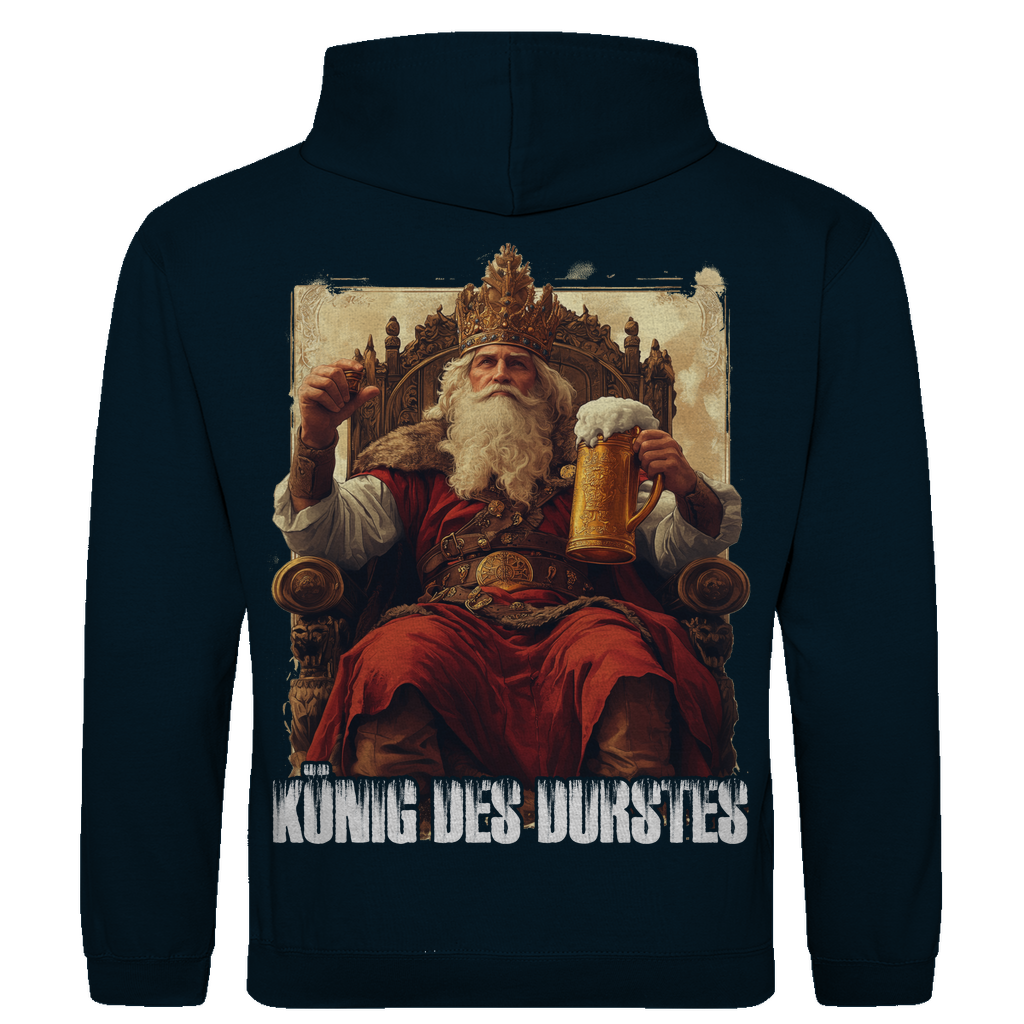 König des Durstes - Herren Hoodie New French Navy