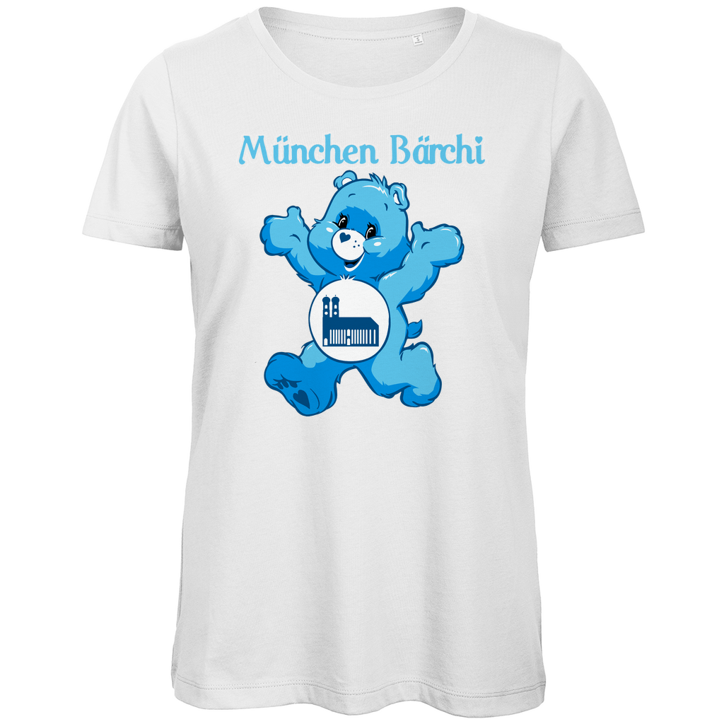 München Bärchi - Glücksbärchi - Damen Premium Bio T-Shirt White