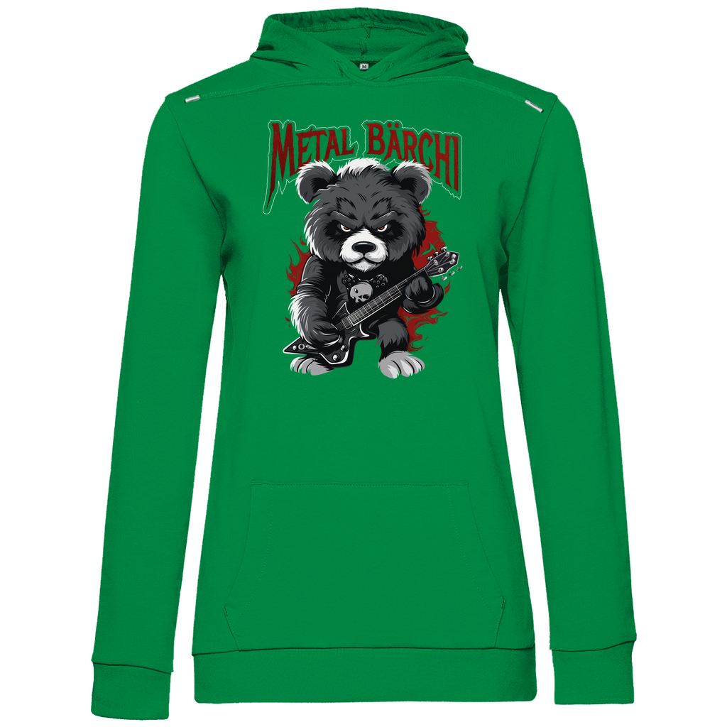 Metal Bärchi - Glücksbärchi - Damen Hoodie Kelly Green XS