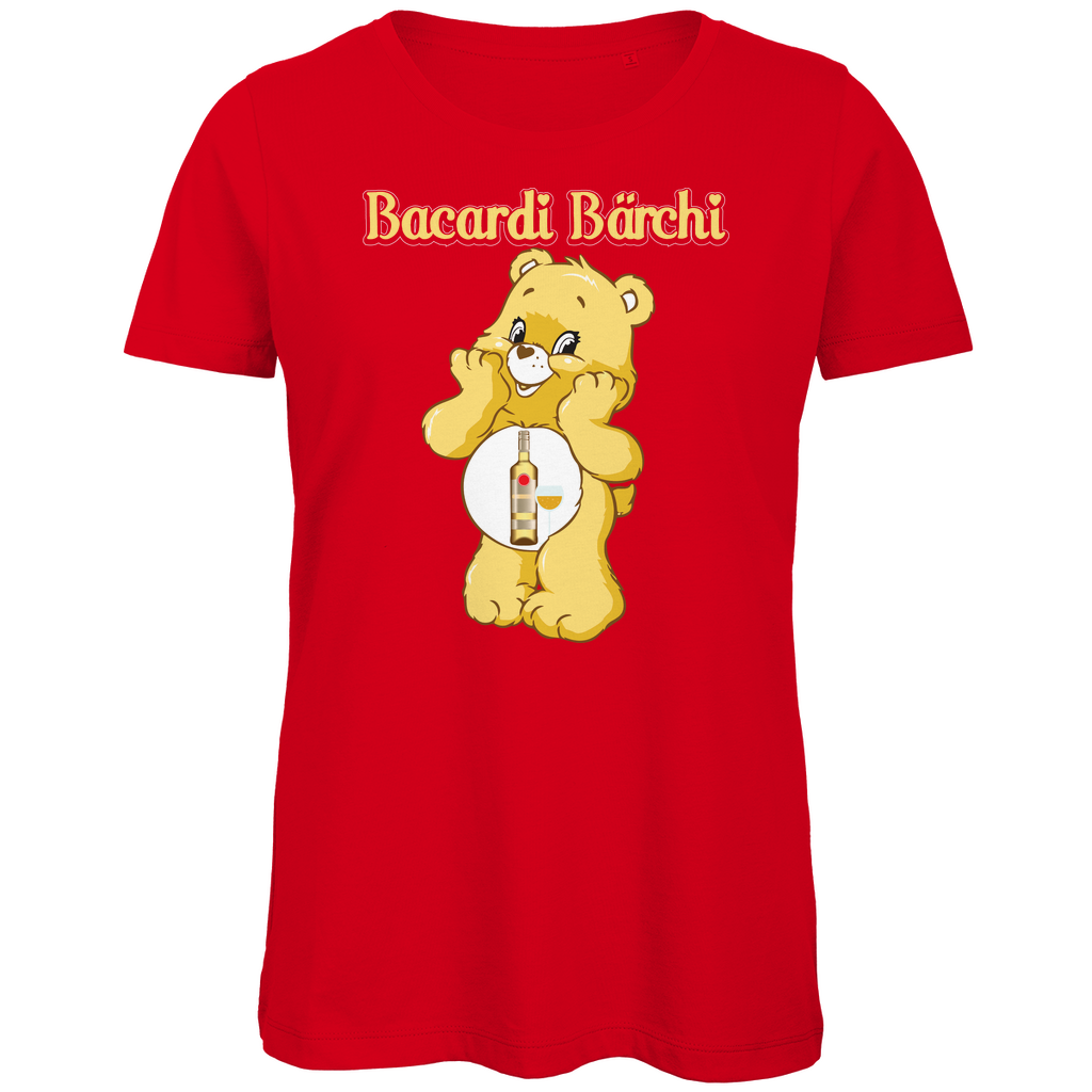 Bacardi Bärchi - Glücksbärchi - Damen Premium Bio T-Shirt Red