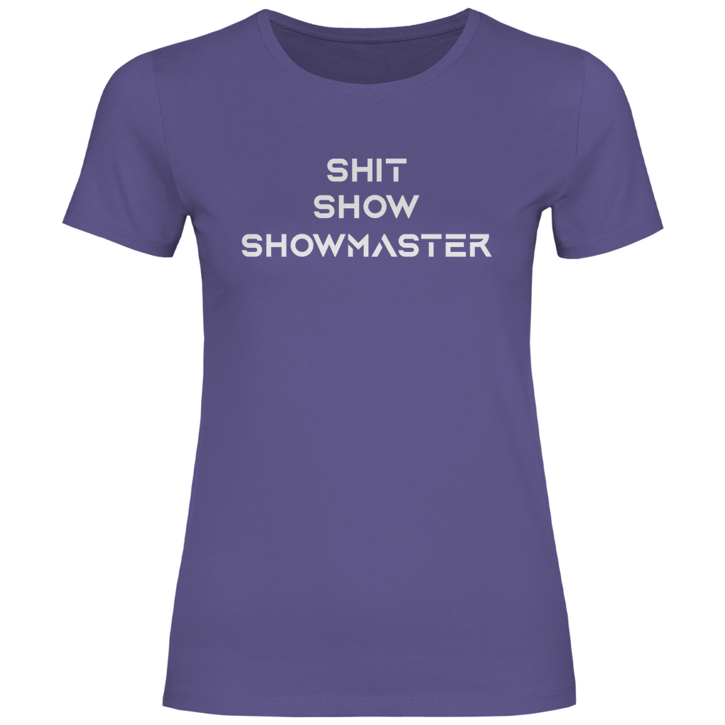 Shit Show Showmaster - Damenshirt Millennial Lilac