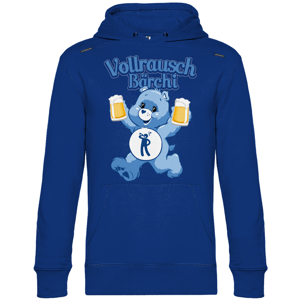 Vollrausch Bärchi - Glücksbärchi - Unisex Hoodie Royal