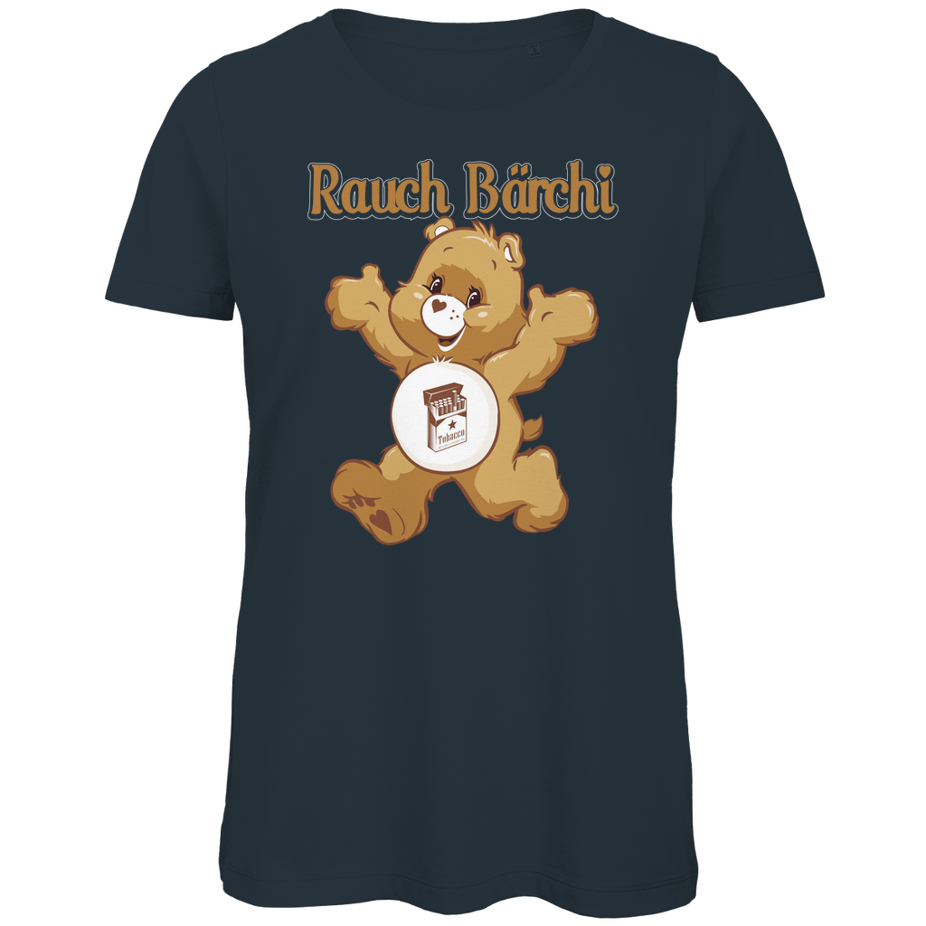 Rauch Bärchi - Glücksbärchi - Damen Premium Bio T-Shirt Dark Grey