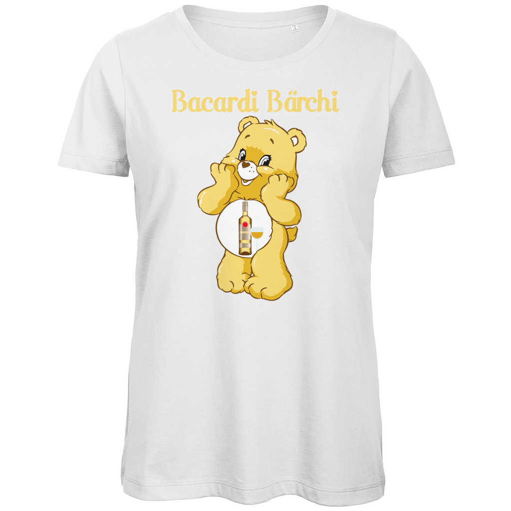 Bacardi Bärchi - Glücksbärchi - Damen Premium Bio T-Shirt White