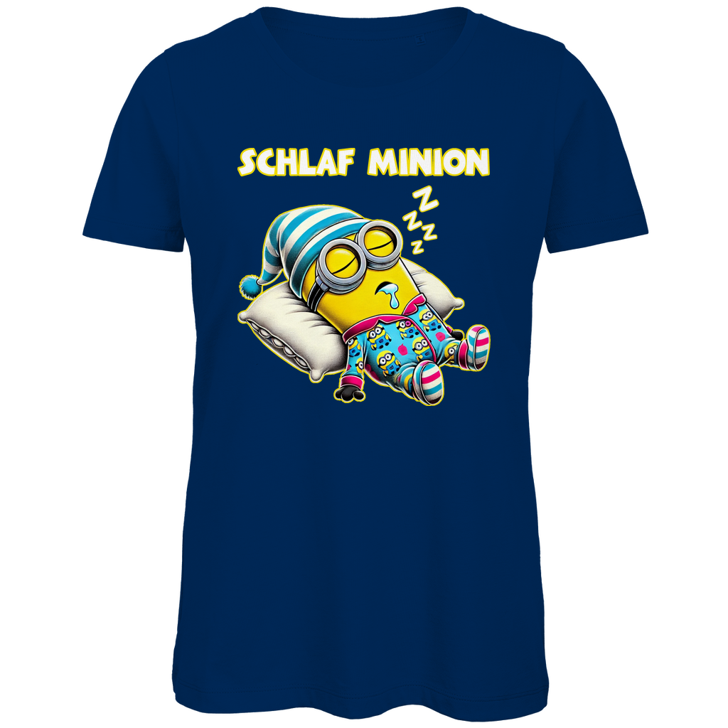 Schlaf Minion - Damen Premium Bio T-Shirt