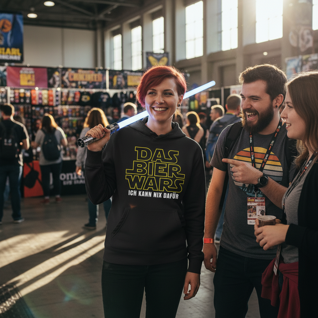 Das Bier Wars ich kann nix dafür Star Wars - Unisex Hoodie