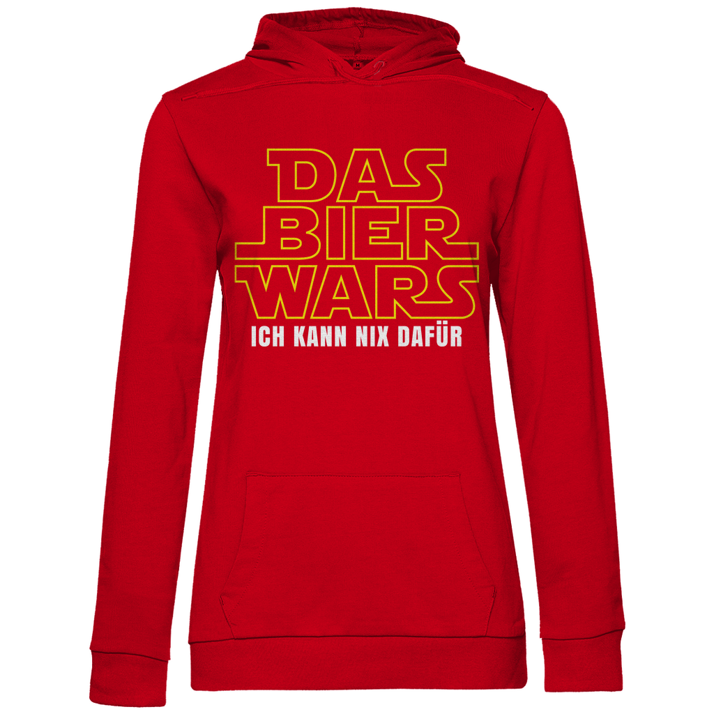Das Bier Wars ich kann nix dafür Star Wars - Damen Hoodie Red