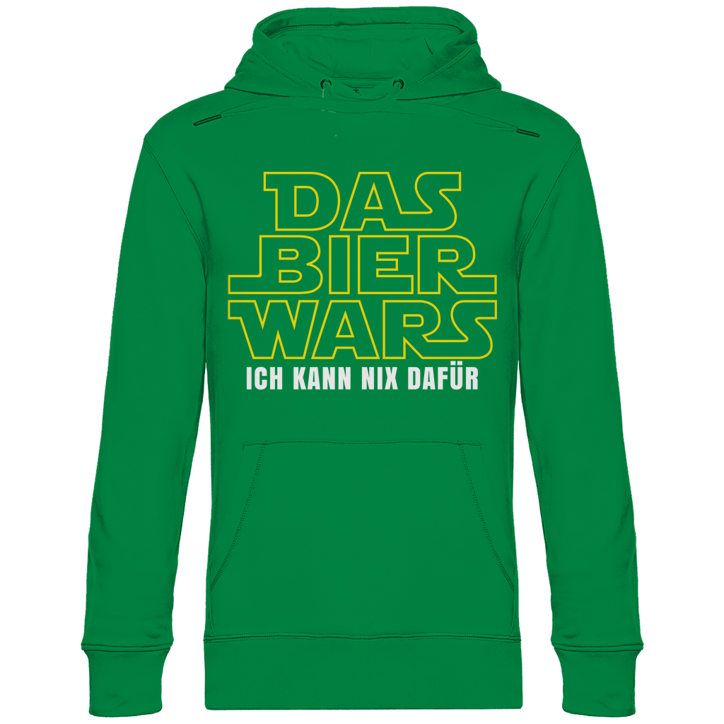 Das Bier Wars ich kann nix dafür Star Wars - Unisex Hoodie Kelly Green