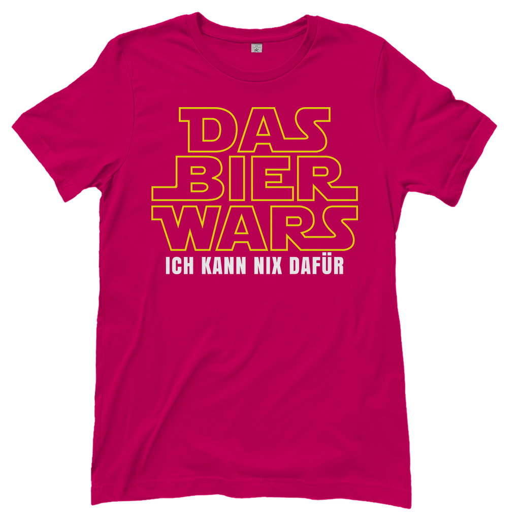 Das Bier Wars ich kann nix dafür Star Wars - Damenshirt Sorbet