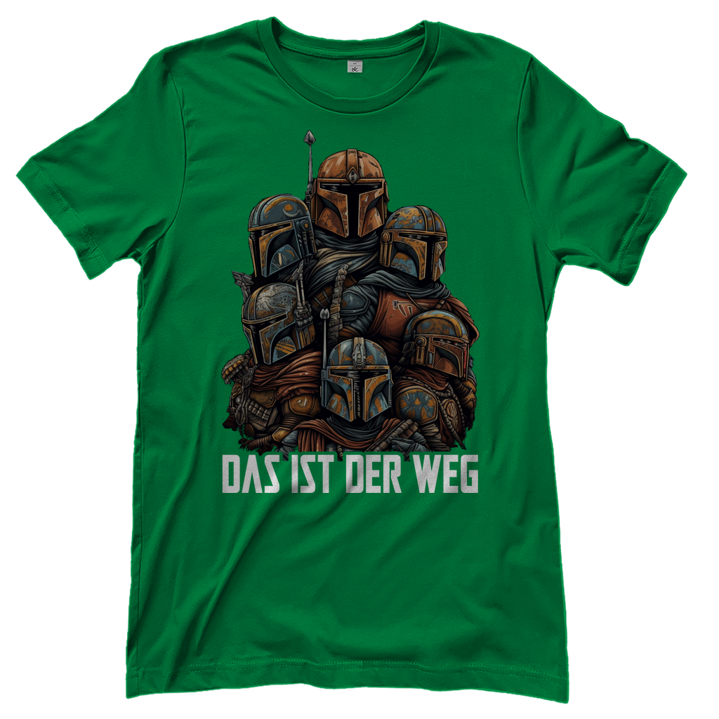 Das ist der Weg - Mandalorianer Gruppe - Damenshirt Kelly Green