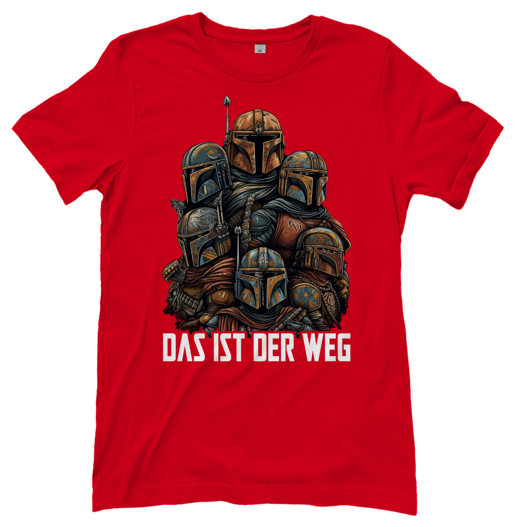 Das ist der Weg - Mandalorianer Gruppe - Damenshirt Red