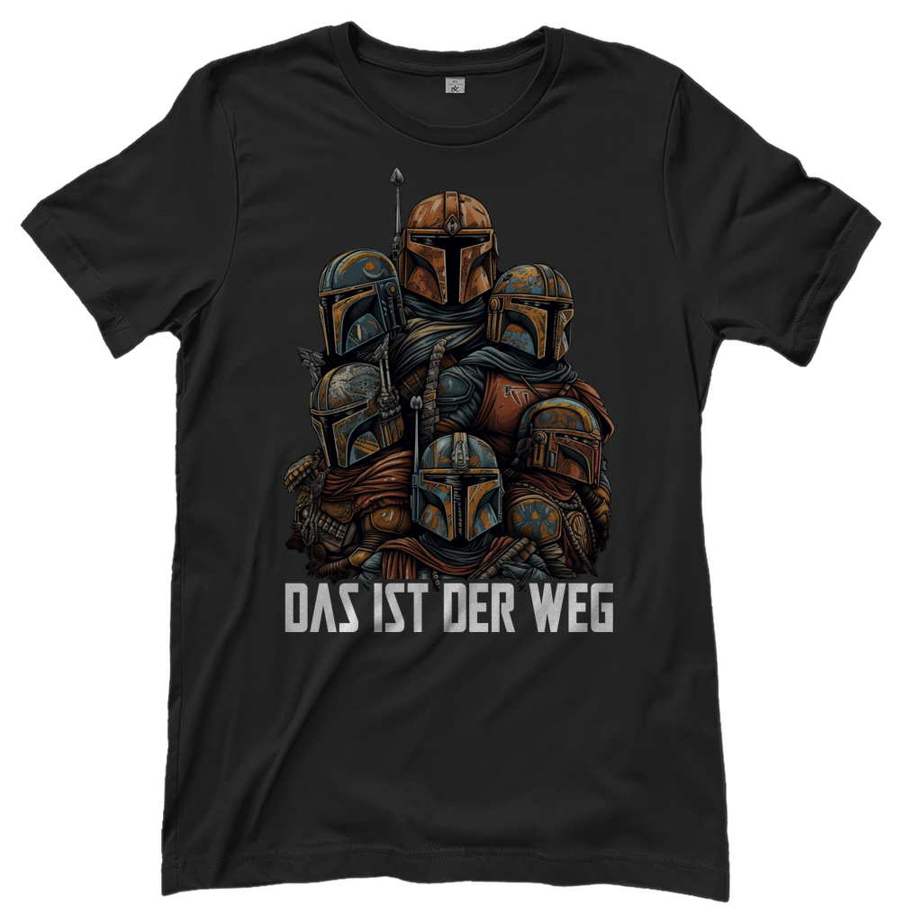 Das ist der Weg - Mandalorianer Gruppe - Damenshirt Black