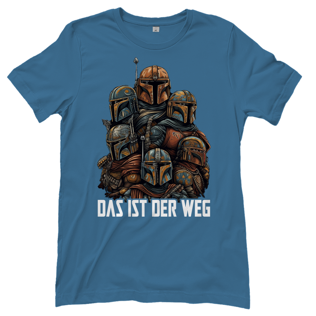Das ist der Weg - Mandalorianer Gruppe - Damenshirt Stone Blue