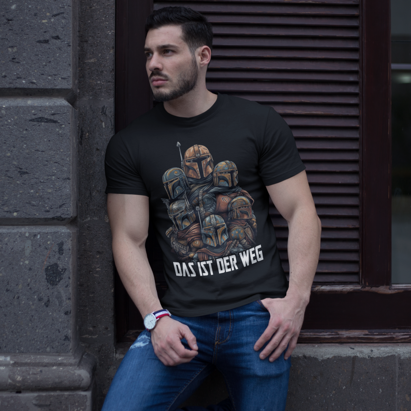 Das ist der Weg - Mandalorianer Gruppe - Herren Shirt