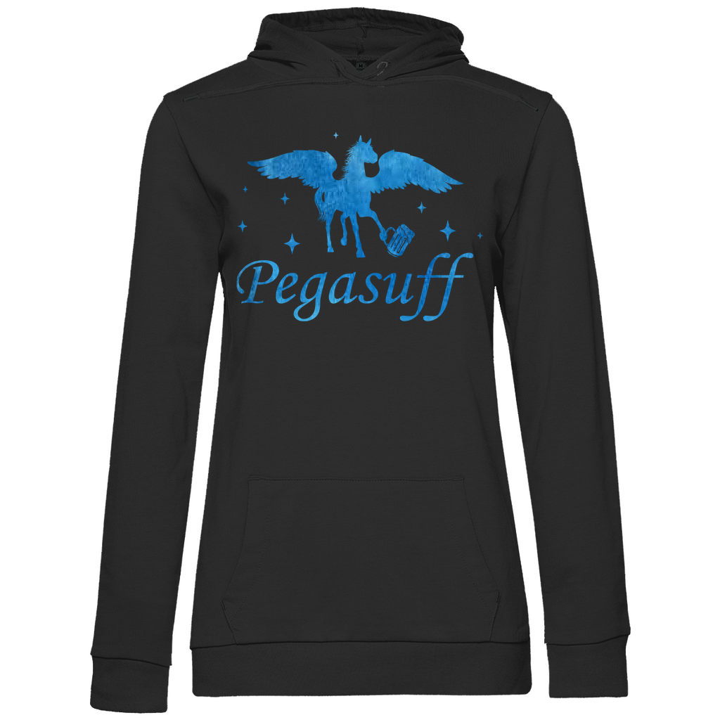 Pegasuff - Prinzessin Aquarell - Damen Hoodie Black