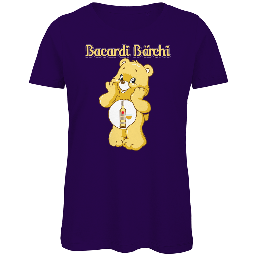 Bacardi Bärchi - Glücksbärchi - Damen Premium Bio T-Shirt Urban Purple