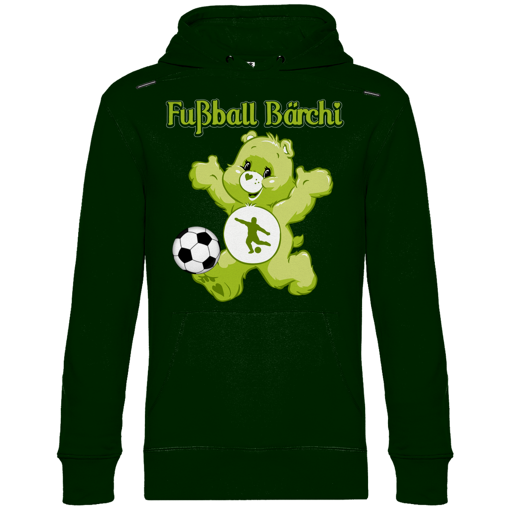 Fußball Bärchi - Glücksbärchi - Unisex Hoodie Forest Green