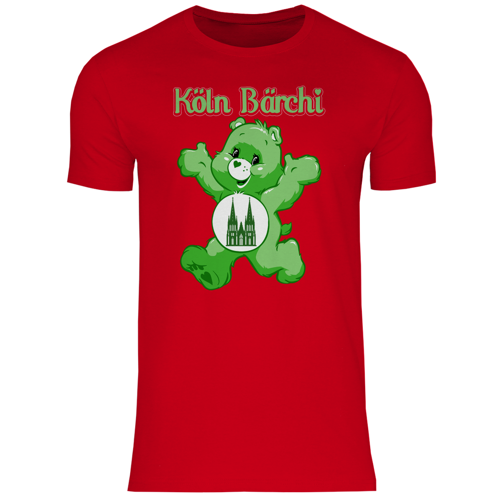 Köln Bärchi - Glücksbärchi - Herren Shirt Red