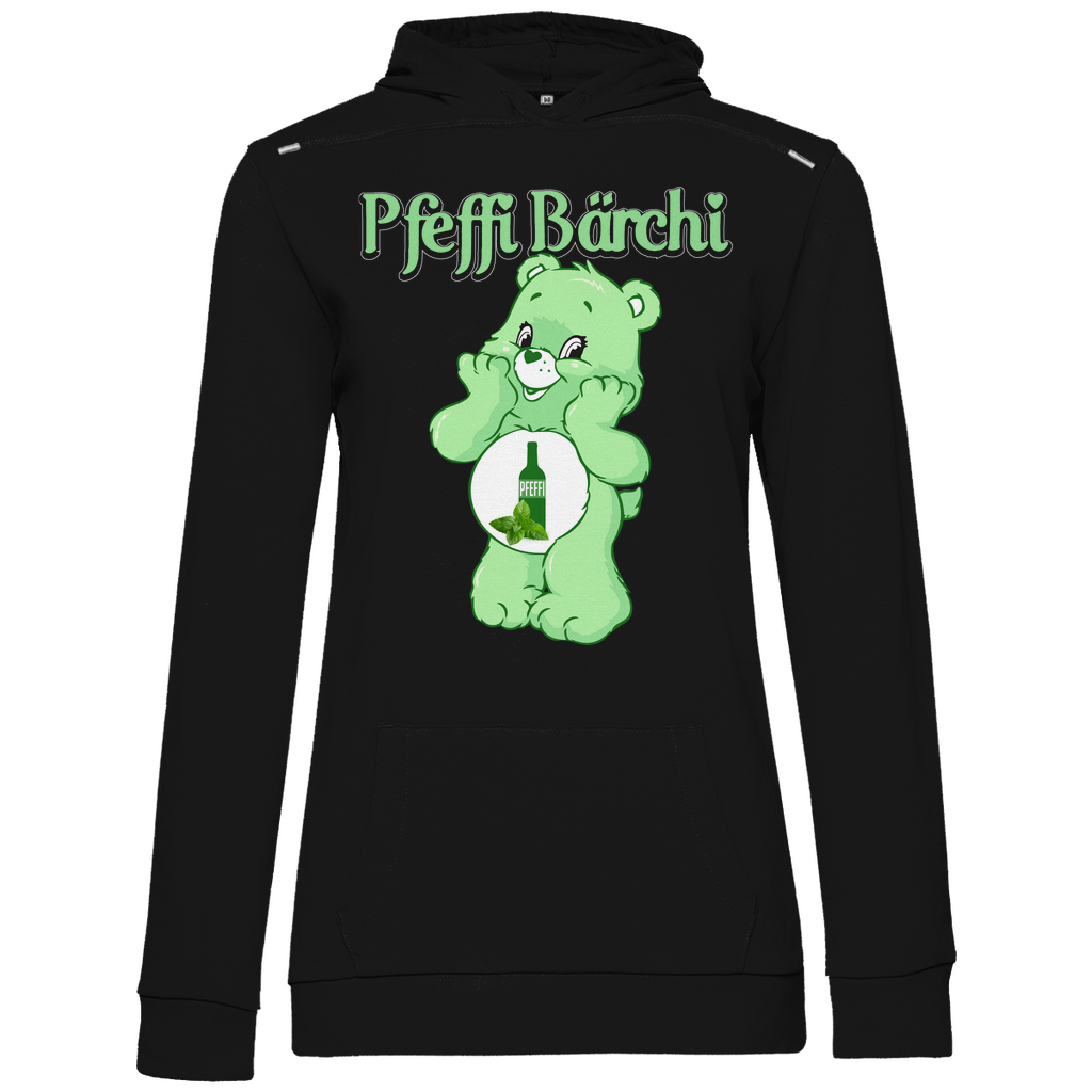 Pfeffi Bärchi - Glücksbärchi - Damen Hoodie Black