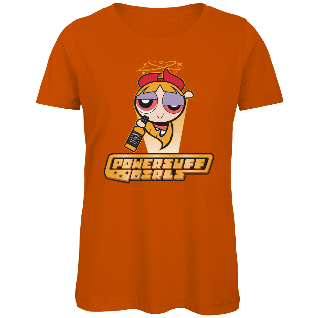 Blossom Powersuff Powerpuff Girls - Damen Premium Bio T-Shirt Urban Orange