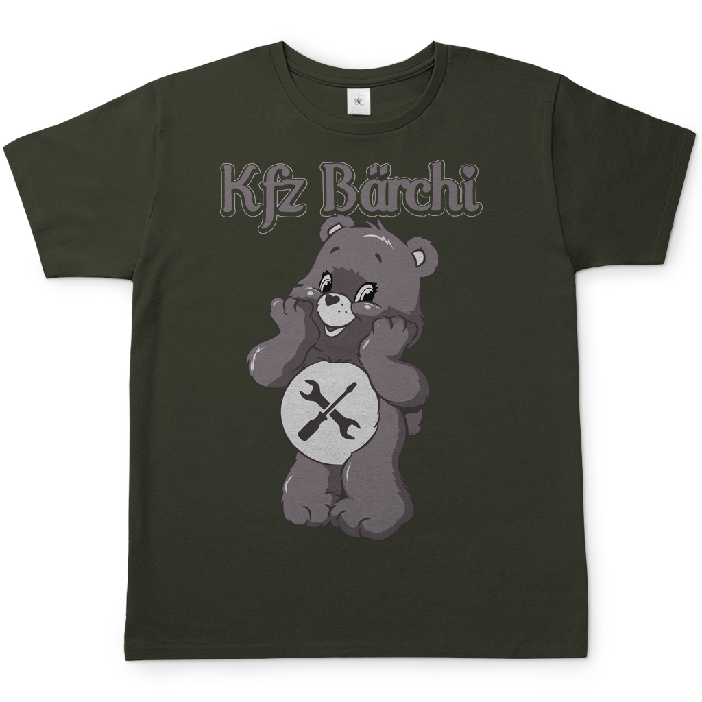KFZ Bärchi - Glücksbärchi - Herren Shirt Urban Khaki