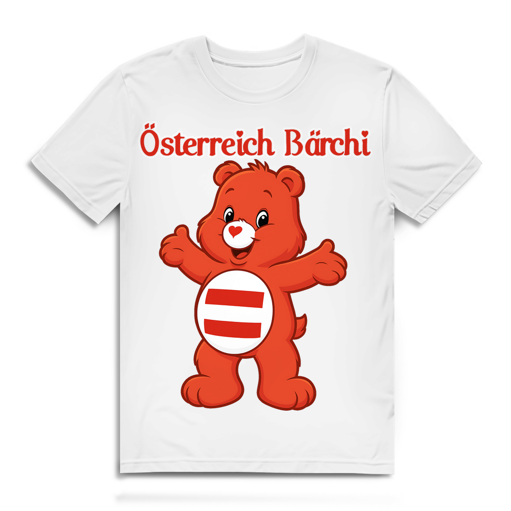 Österreich Bärchi - Glücksbärchi - Herren Premium Bio T-Shirt White