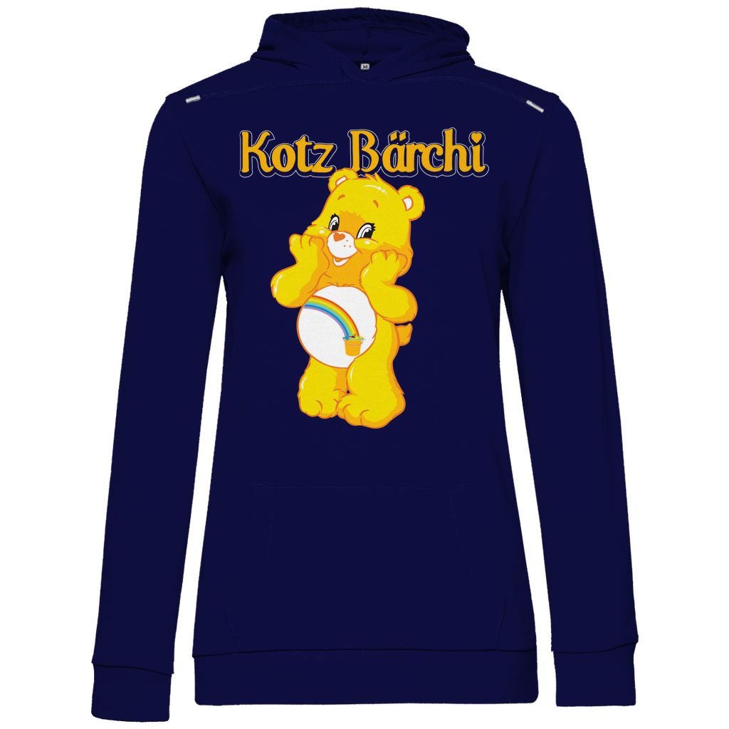 Kotz Bärchi - Glücksbärchi - Damen Hoodie Navy Blue