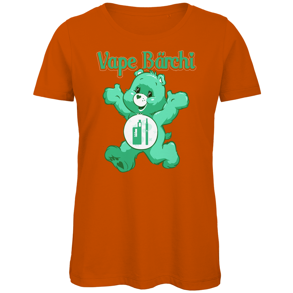 Vape Bärchi - Glücksbärchi - Damen Premium Bio T-Shirt Urban Orange