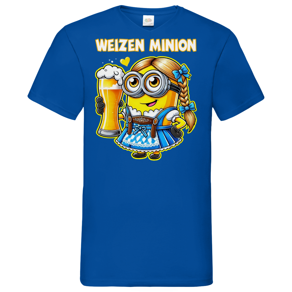 Weizen Minion - Herren V-Neck Shirt