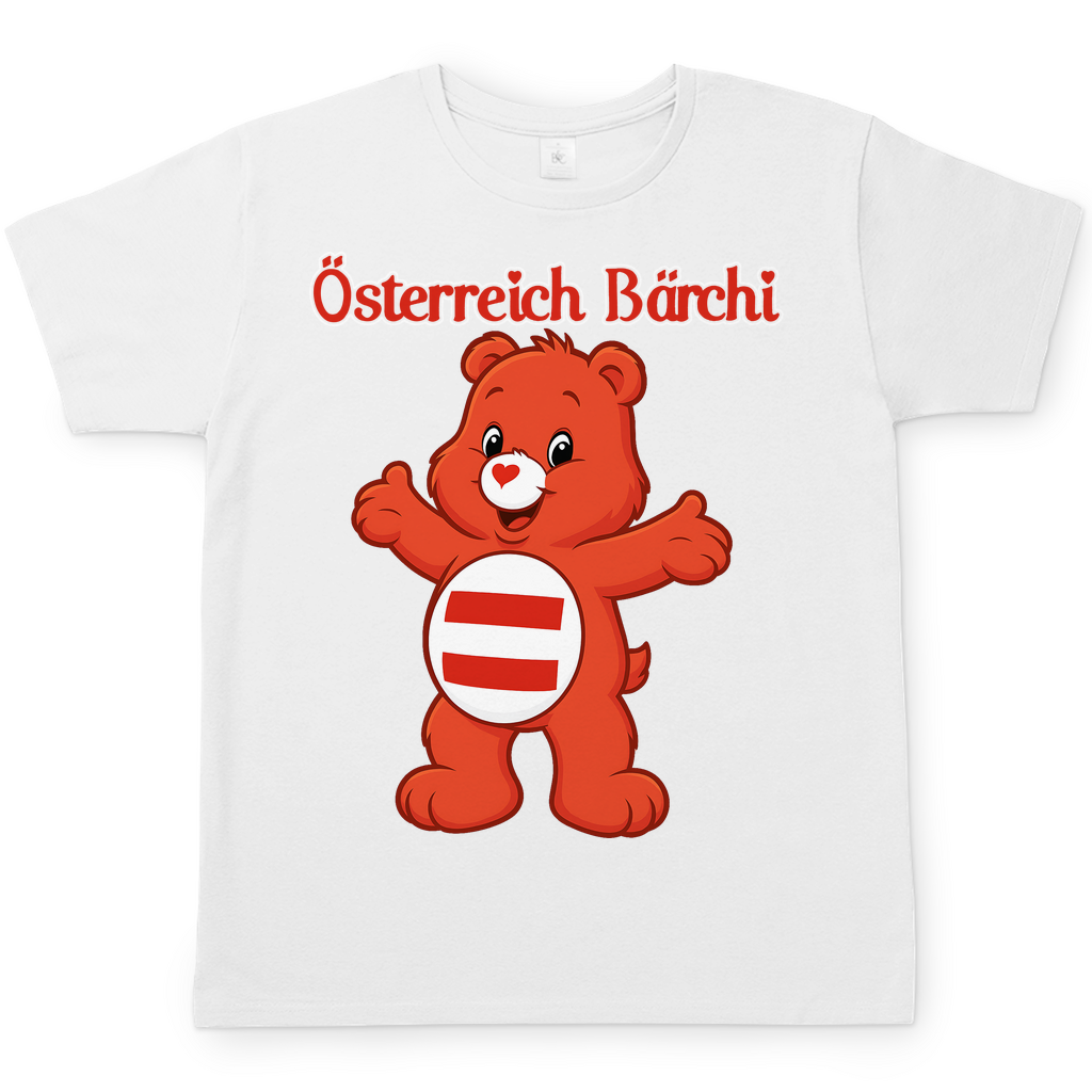 Österreich Bärchi - Glücksbärchi - Herren T-Shirt