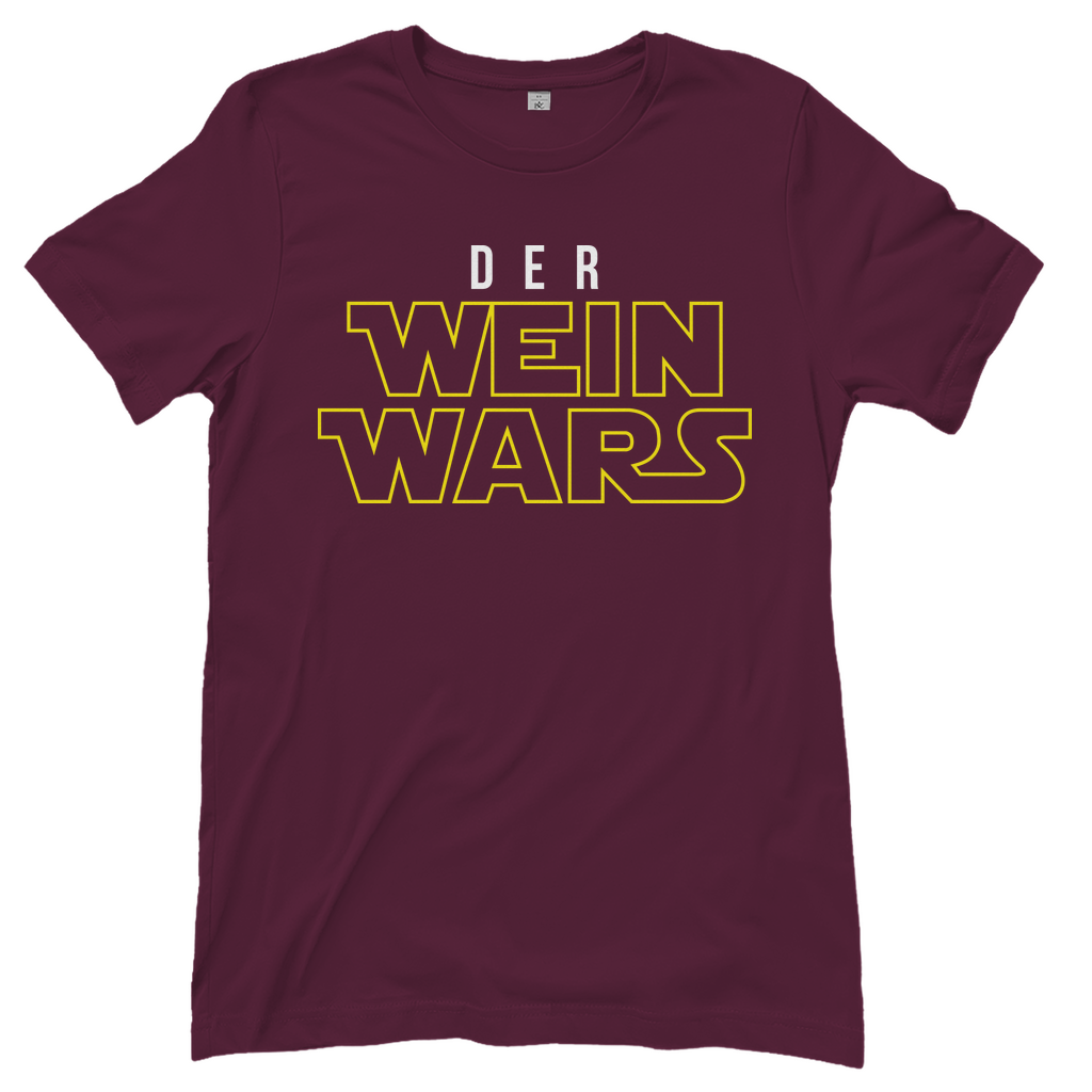Der Wein Wars Star Wars - Damenshirt Burgundy