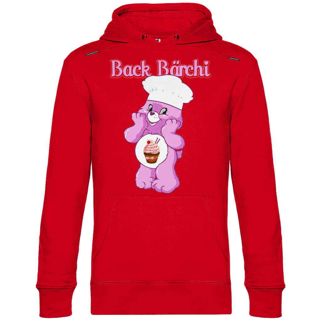 Back Bärchi - Glücksbärchi - Unisex Hoodie Red