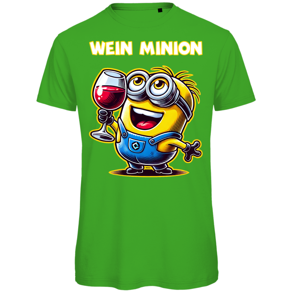 Wein Minion - Herren Premium Bio T-Shirt