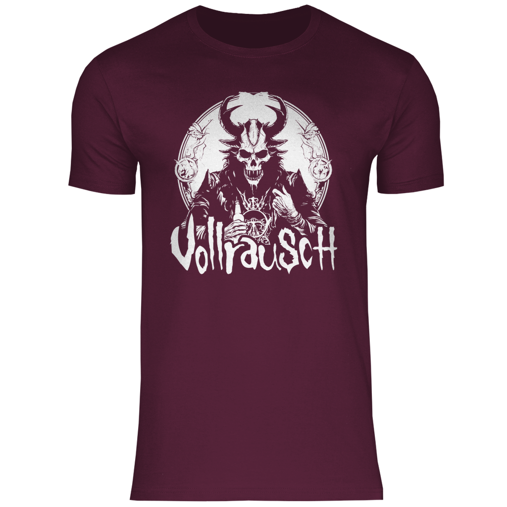 Vollrausch Slipknot - Herren Shirt Burgundy