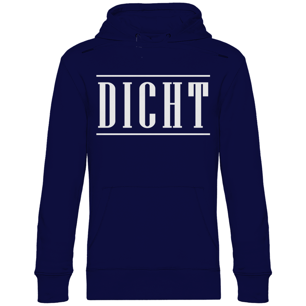 DICHT - Unisex Hoodie Navy Blue