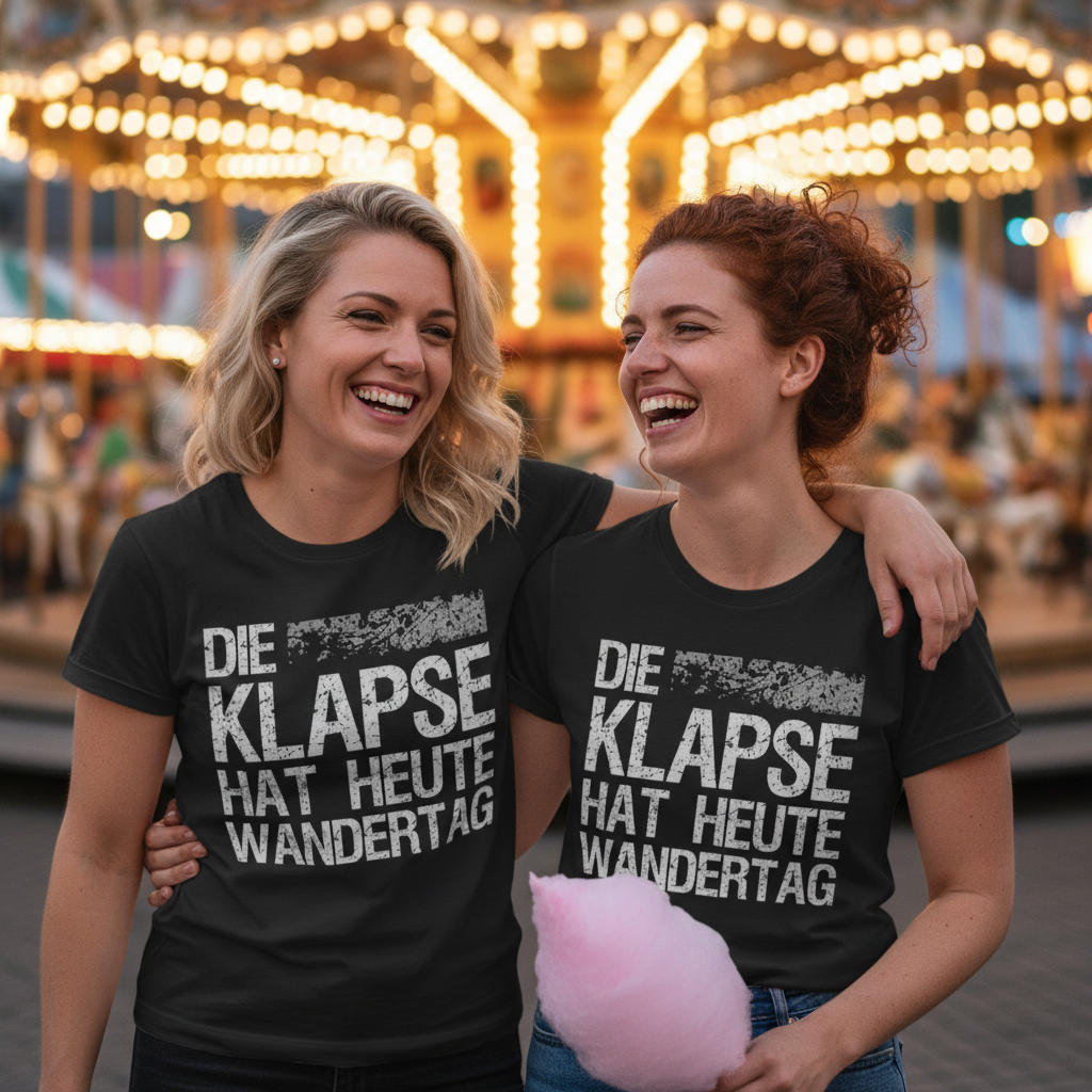 Die Klapse hat heute Wandertag - Damenshirt