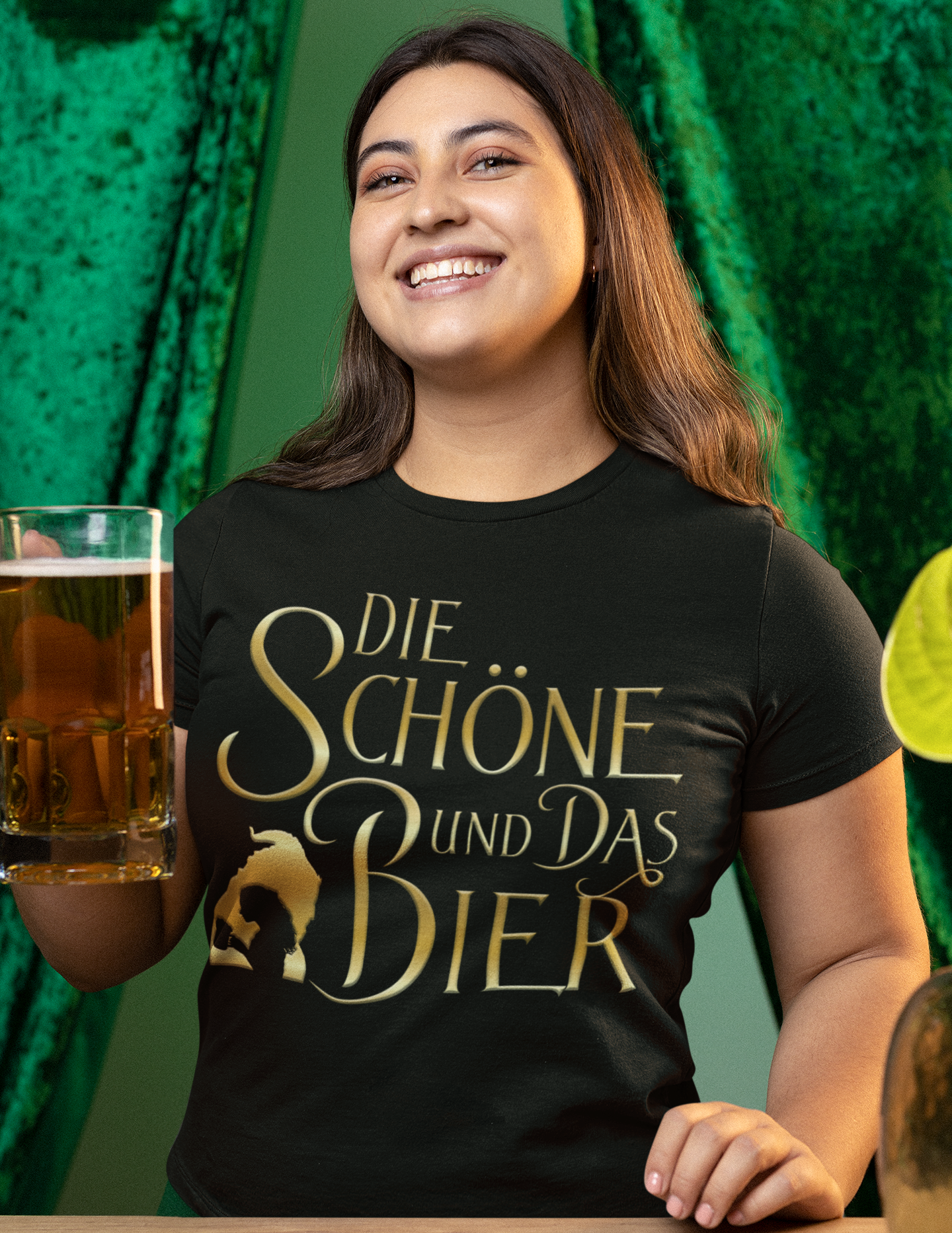 Die Schöne und das Biest Bier - Damenshirt