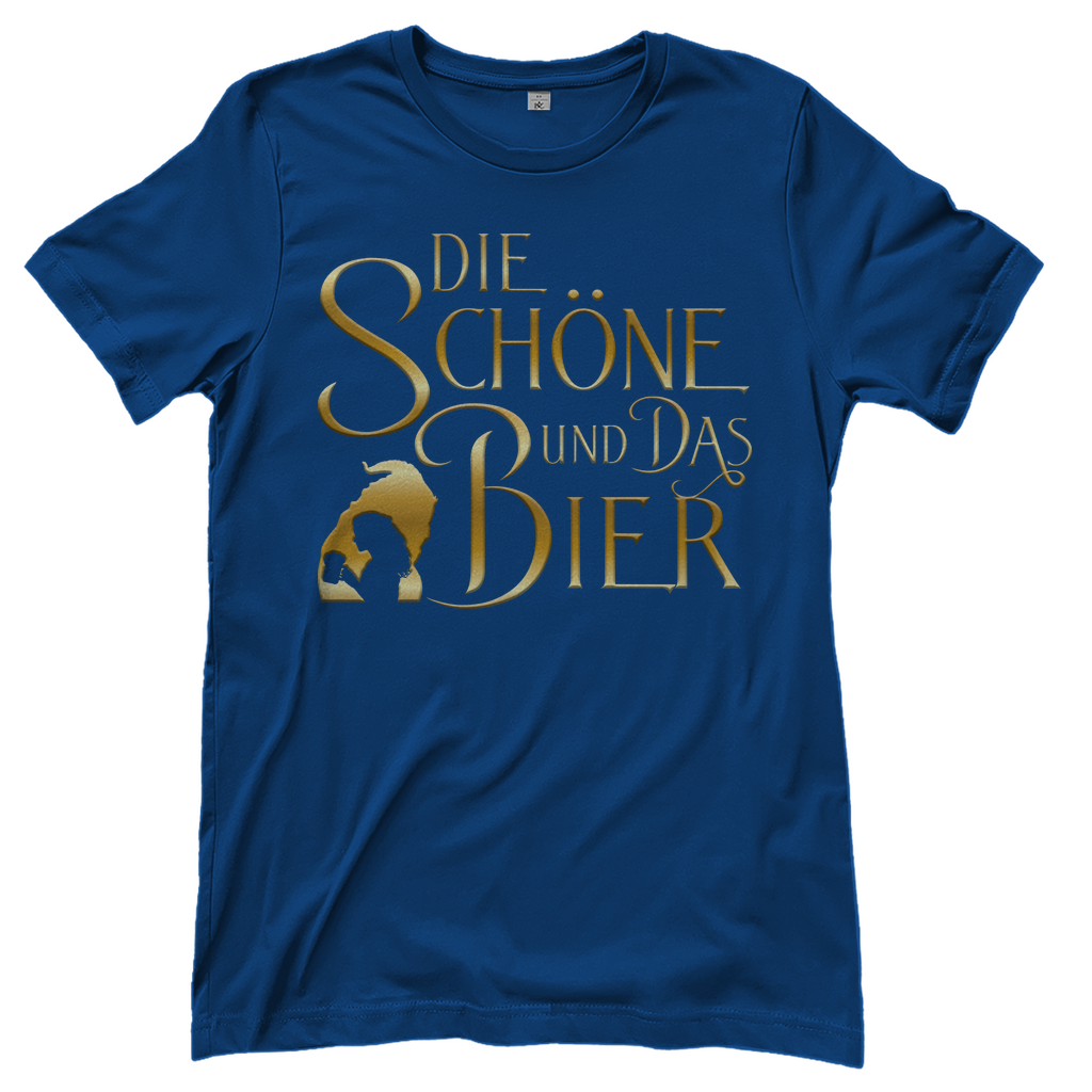 Die Schöne und das Biest Bier - Damenshirt Royal Blue