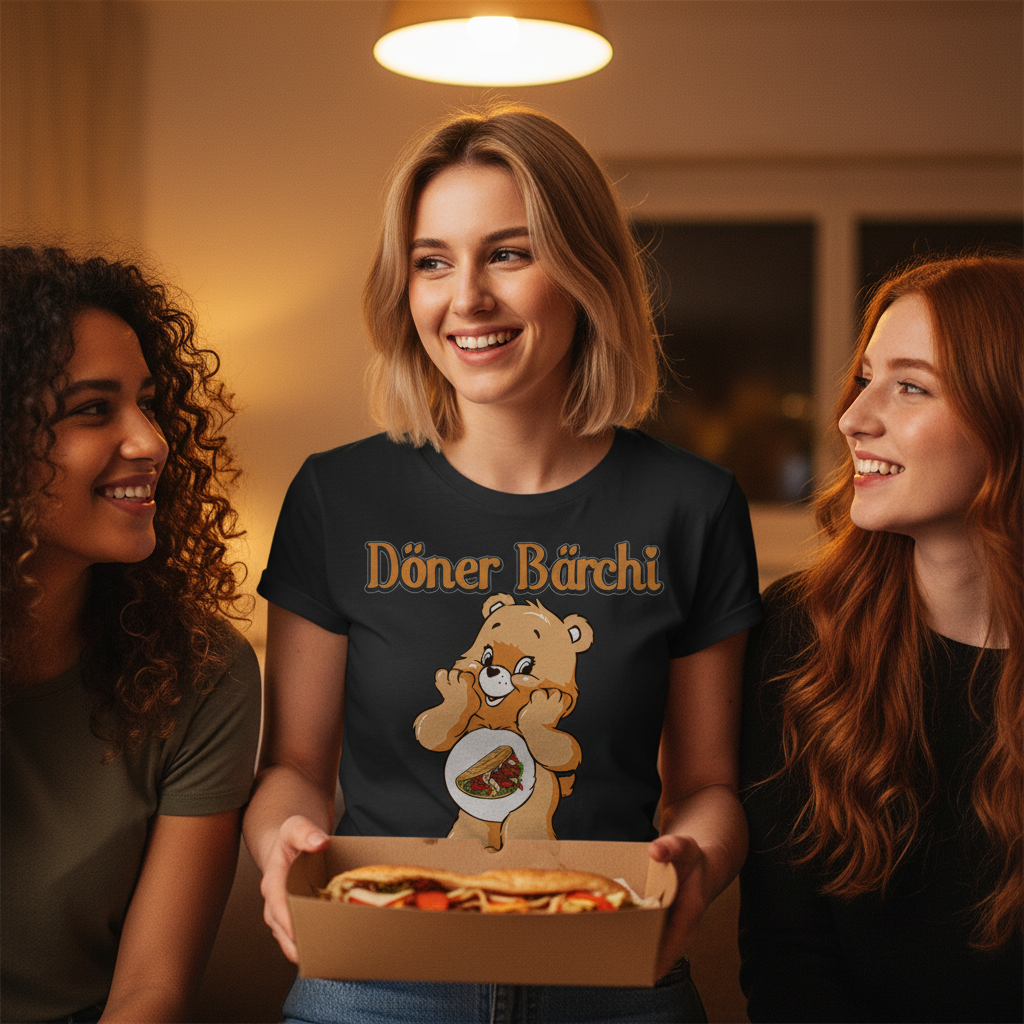 Döner Bärchi - Glücksbärchi - Damenshirt