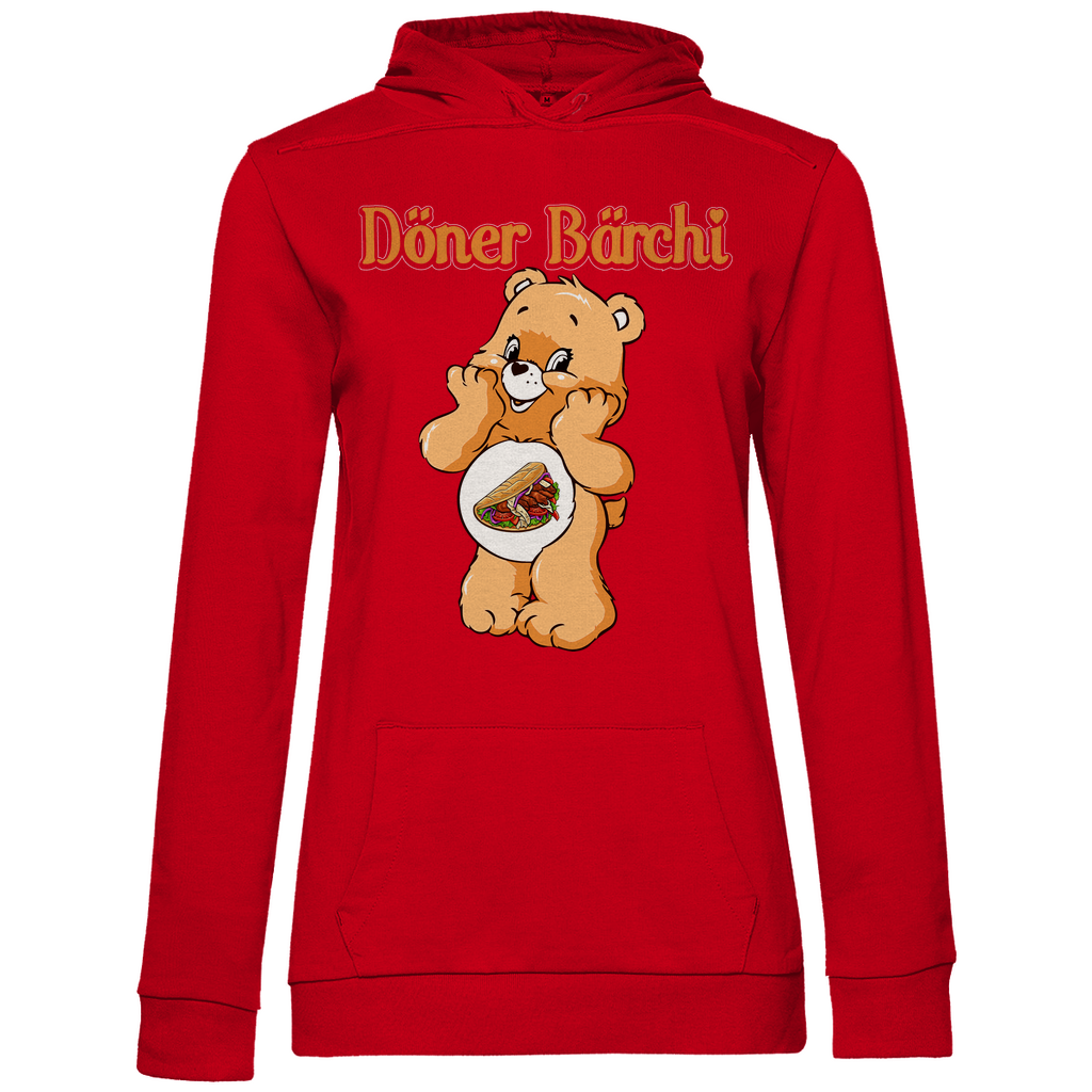 Döner Bärchi - Glücksbärchi - Damen Hoodie Red