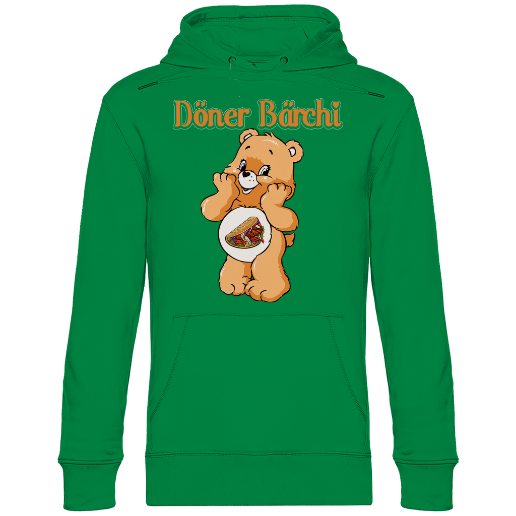 Döner Bärchi - Glücksbärchi - Unisex Hoodie Kelly Green