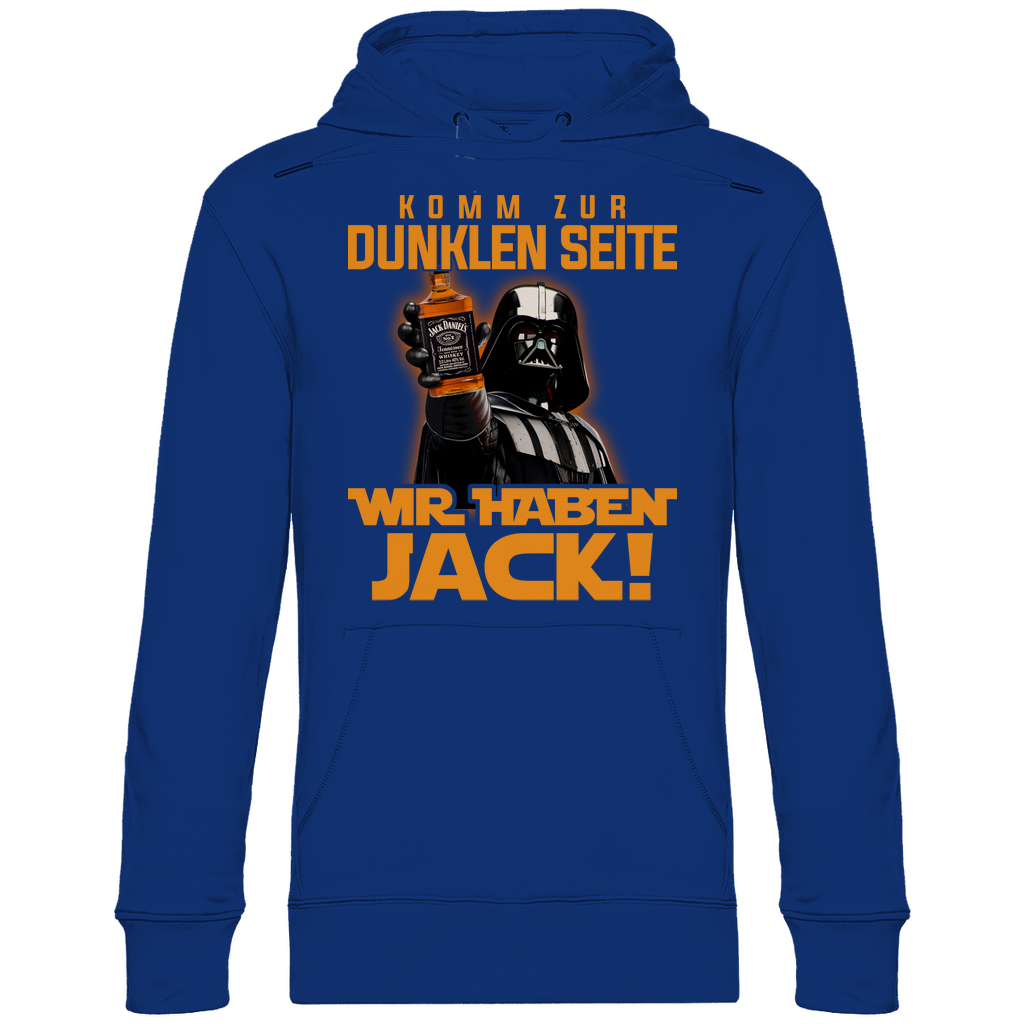 Komm zur dunklen Seite wir haben Jack Darth Vader - Unisex Hoodie Royal