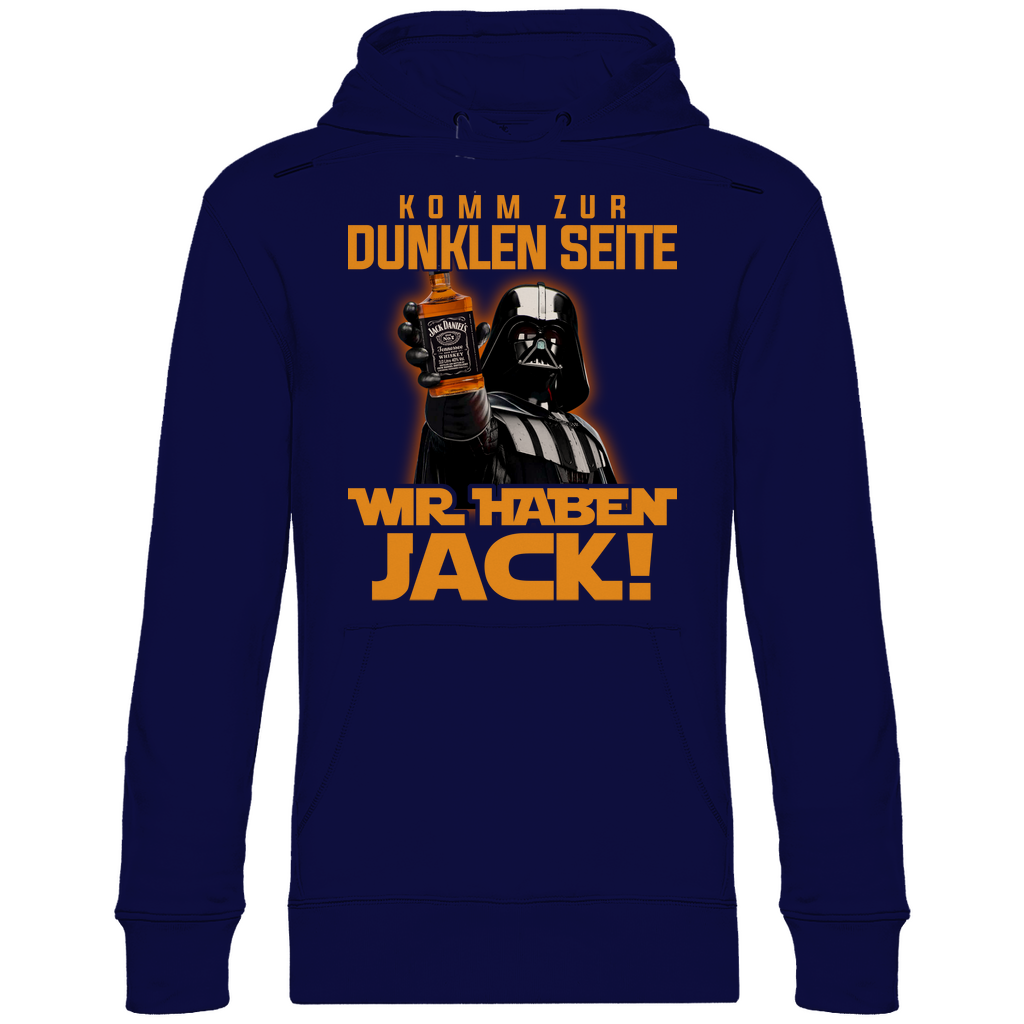 Komm zur dunklen Seite wir haben Jack Darth Vader - Unisex Hoodie Navy Blue