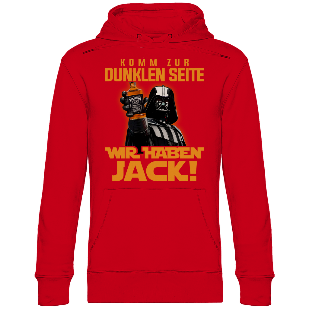 Komm zur dunklen Seite wir haben Jack Darth Vader - Unisex Hoodie Red
