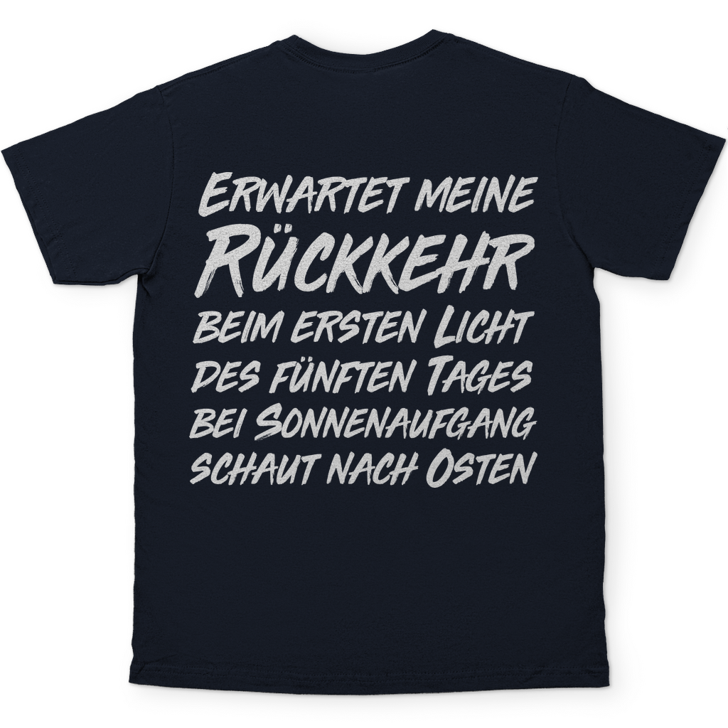 Gönndalf der Blaue Gandalf Toon - Beidseitiger Druck - Herren Shirt