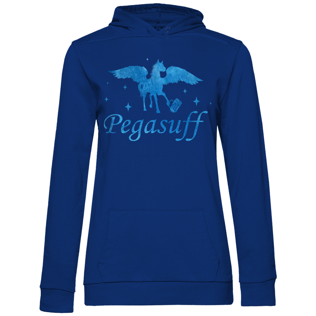 Pegasuff - Prinzessin Aquarell - Damen Hoodie Royal