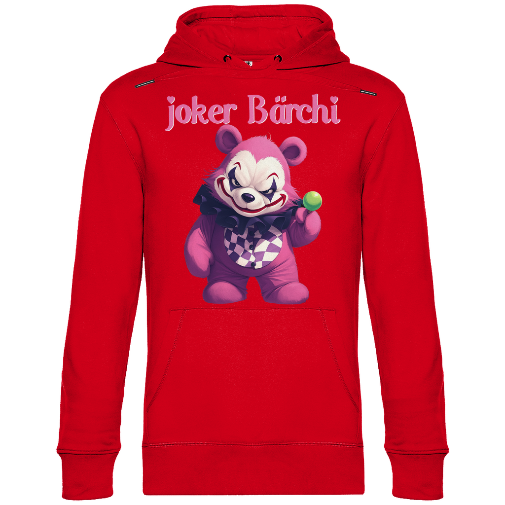 Joker Bärchi - Glücksbärchi - Unisex Hoodie Red