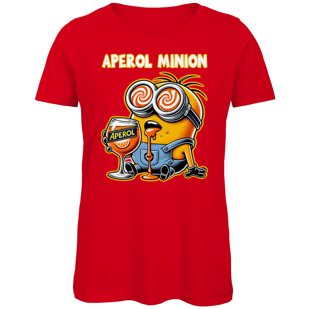 Aperol Minion - Damen Premium Bio T-Shirt