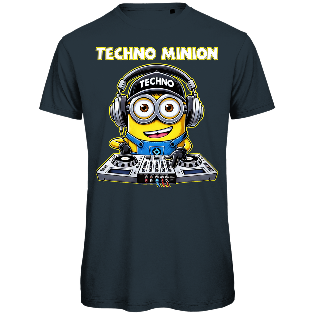 Techno Minion - Herren Premium Bio T-Shirt