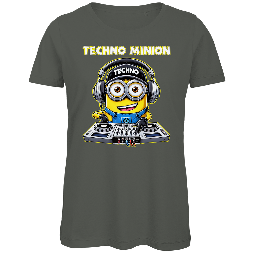 Techno Minion - Damen Premium Bio T-Shirt